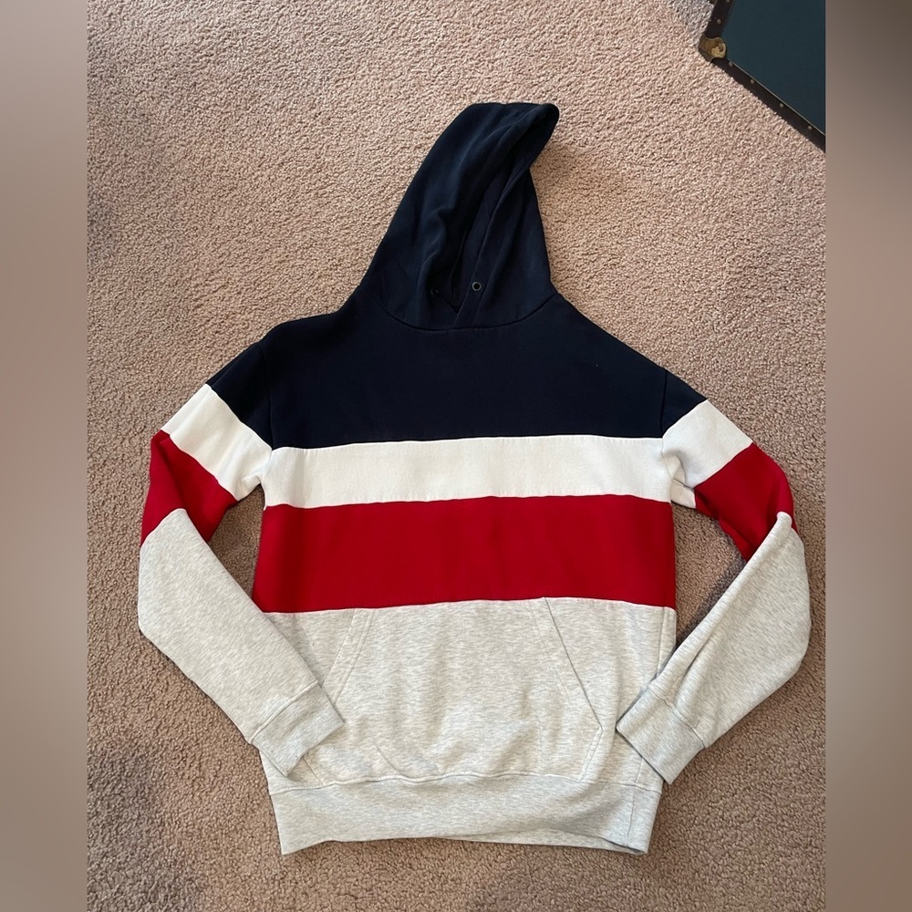 Denim & Flower Men's Colorblock Hoodie